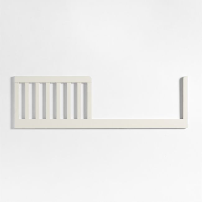 Calli Linen White Toddler Bed Rail - Image 0