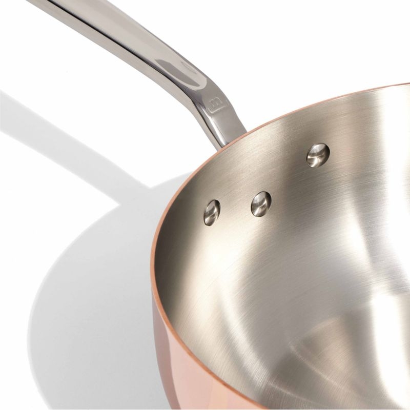 Made In Copper 5.2-Qt. Saucier - Image 2