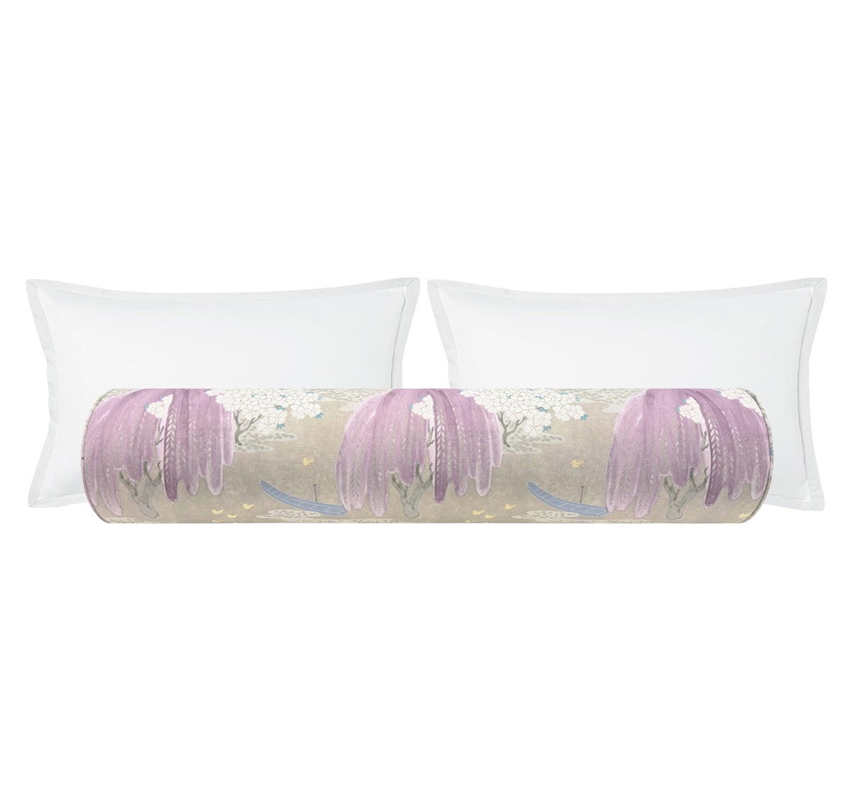 THE BOLSTER :: WILLOW TREE // LAVENDER | THIBAUT - TWIN XL // 9" X 30" - Image 0