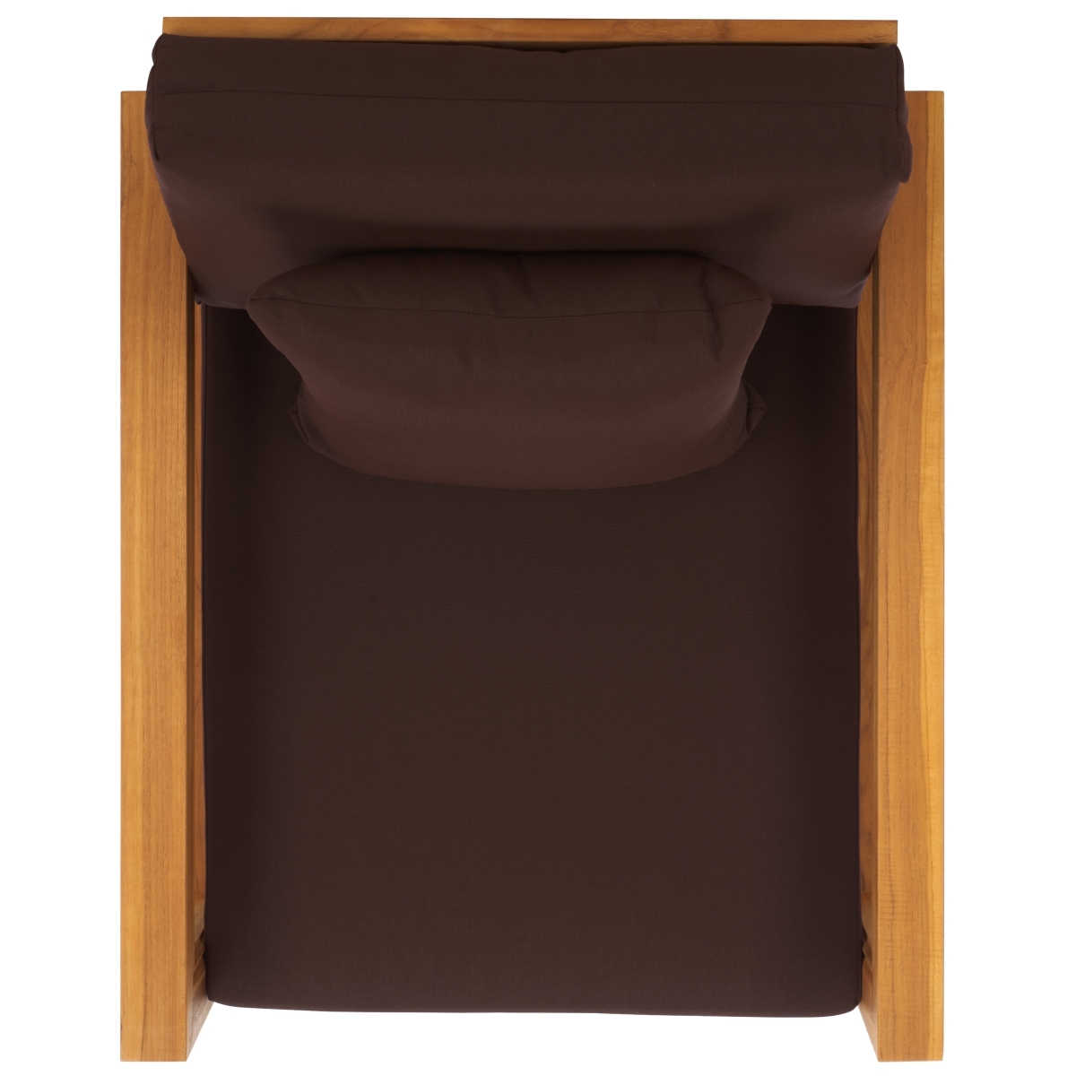Montford Armchair - Natural/Dark Brown - Image 5