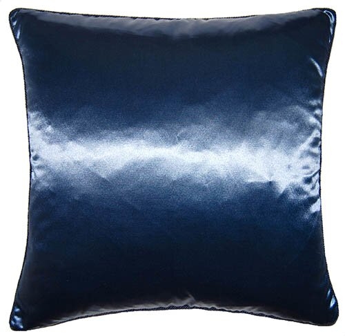 Square Feathers Pacific Sheen Pillow Size: 20" x 20" - Image 0