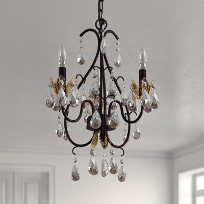 Caleigh 3 - Light Candle Style Classic / Traditional Chandelier - Image 0
