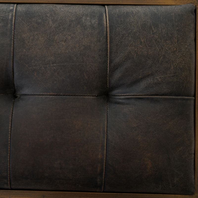 Ottilie Leather Bench - Image 3