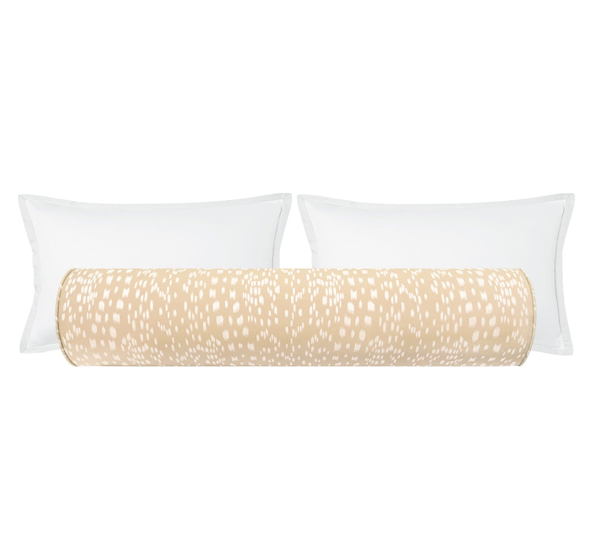 THE BOLSTER :: LES TOUCHES REVERSE // SAND | BRUNSCHWIG & FILS - TWIN XL // 9" X 30" - Image 0