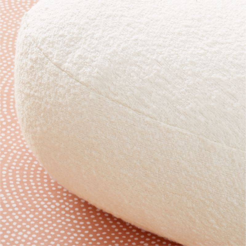 XO Heart-Shaped Kids Throw Pillow by Leanne Ford - Image 5