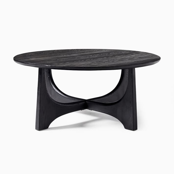 Tanner 40"Coffee Table, Black - Image 1