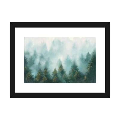 Misty Forest by Julia Purinton - Painting Print - Image 0