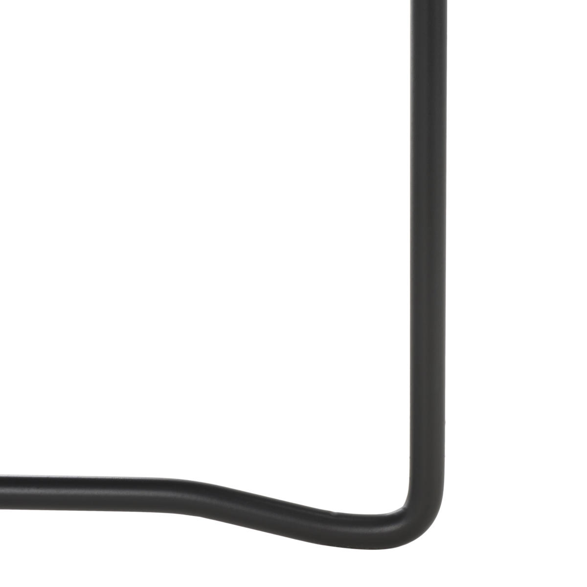 Vickie Coffee Table - Dark Grey Oak / Black - Safavieh - Image 3