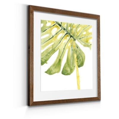 Verdant Impressions I - Picture Frame Painting Print on Paper - Image 0