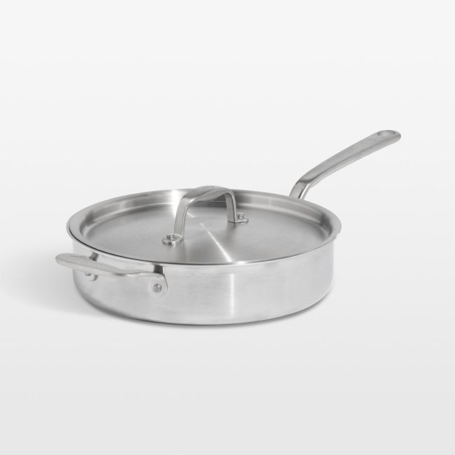 Made In CeramiClad™ Non-Stick 3.5-Qt. Sautepan with Stainless Steel Hardware - Image 0