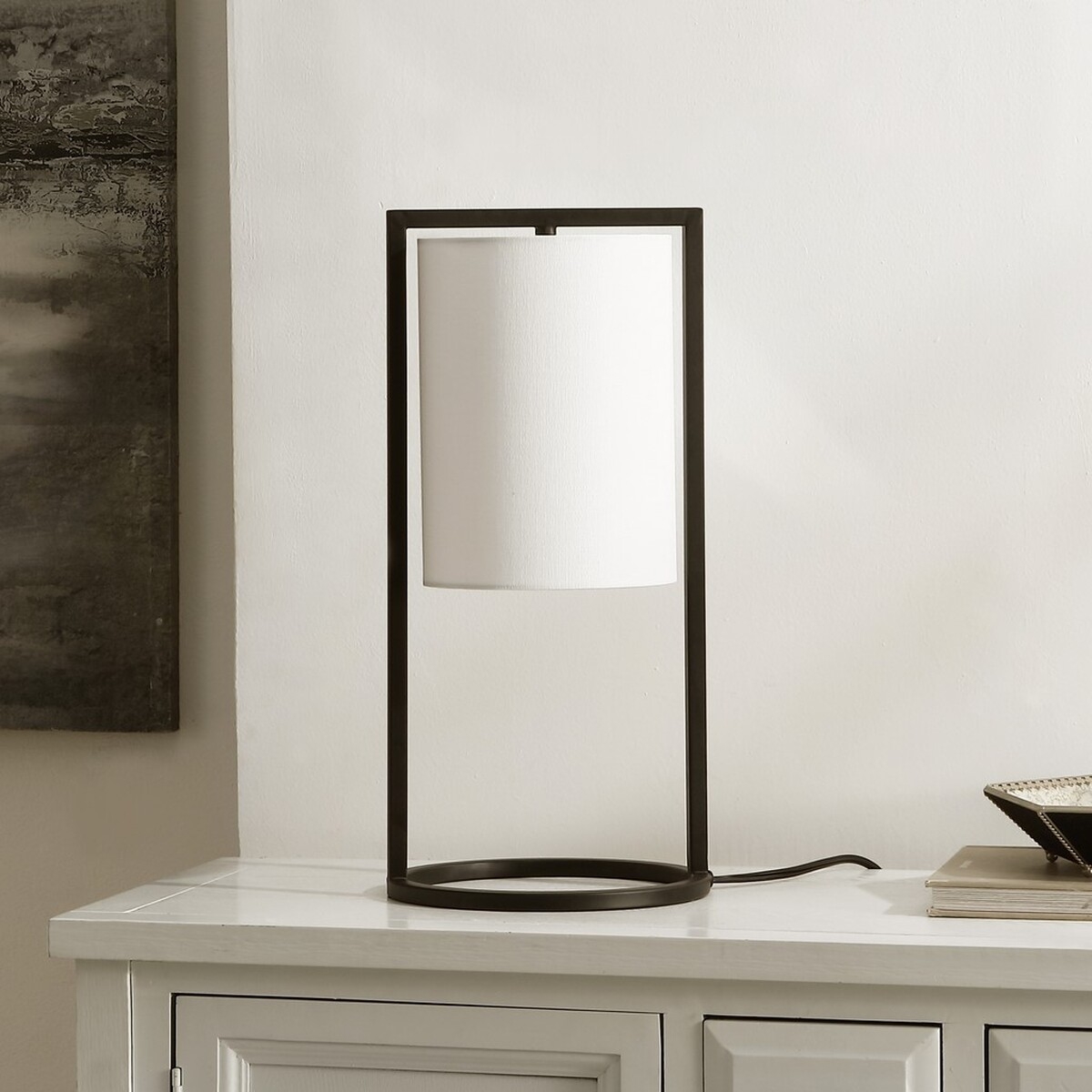 Tamiko 17.75 Inch Table Lamp - Black - Safavieh - Image 1