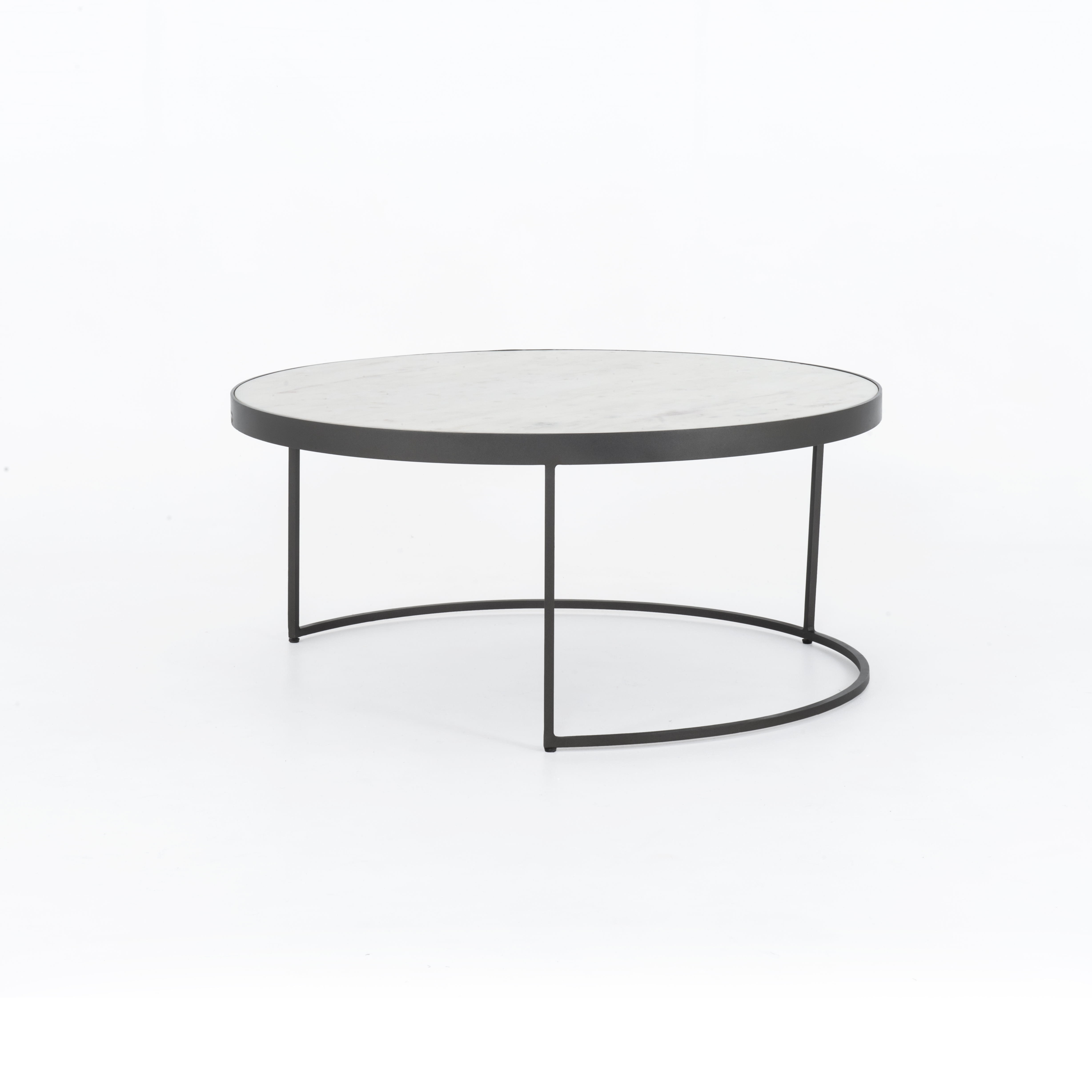 Evelyn Round Nesting Coffee Table - Image 7