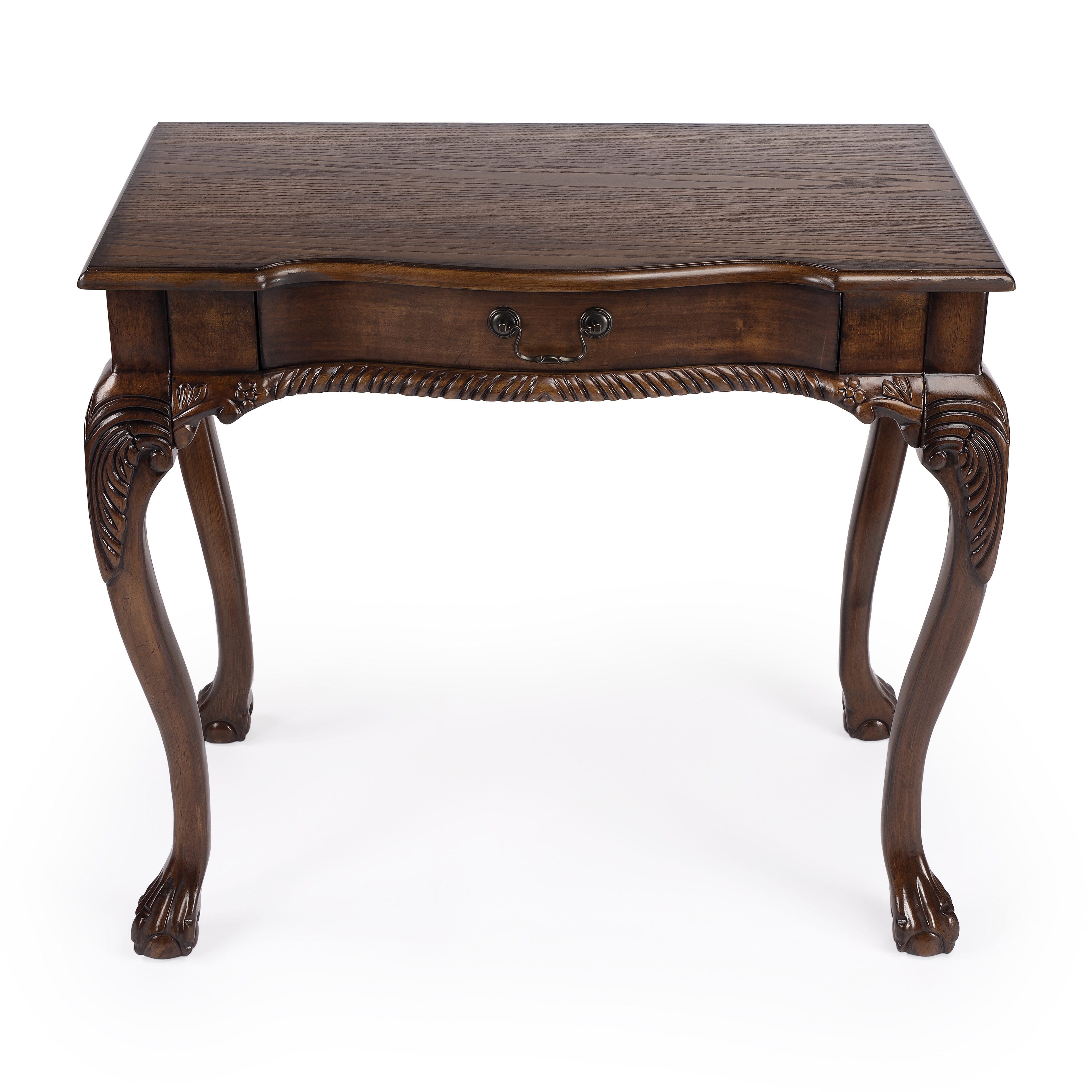 Dupree Vintage Oak Writing Desk - Image 2