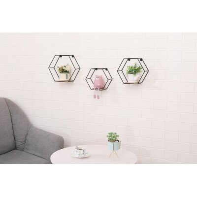 Tremblant Hexagon Floating Shelf - Image 0