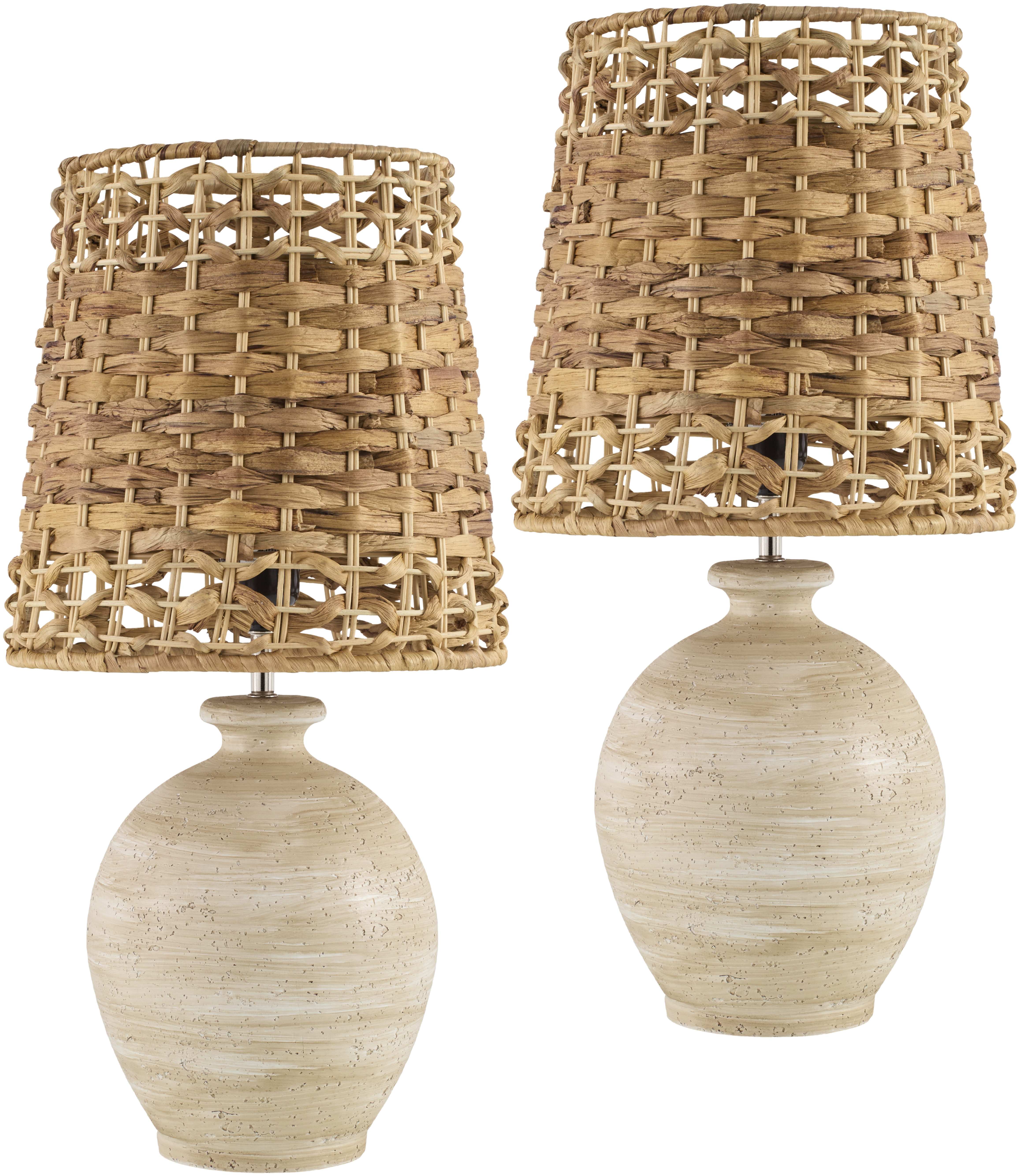 Livabliss Sarina  Painted 19"H x 9"W x 9"D Accent Table Lamp - Image 0