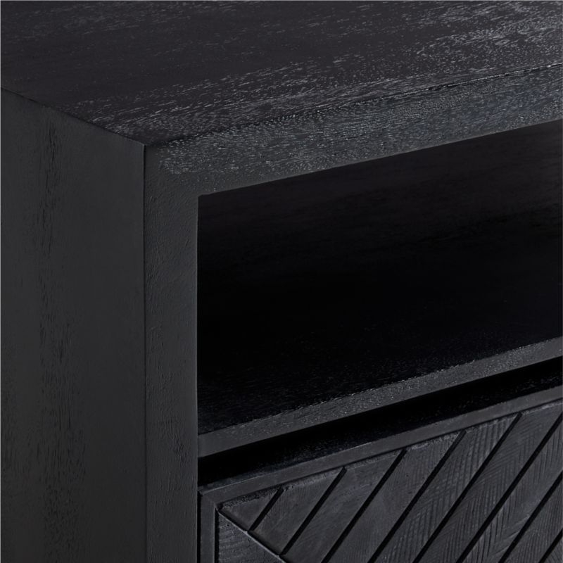 Dunewood Charcoal Sideboard with Shelf - Image 3