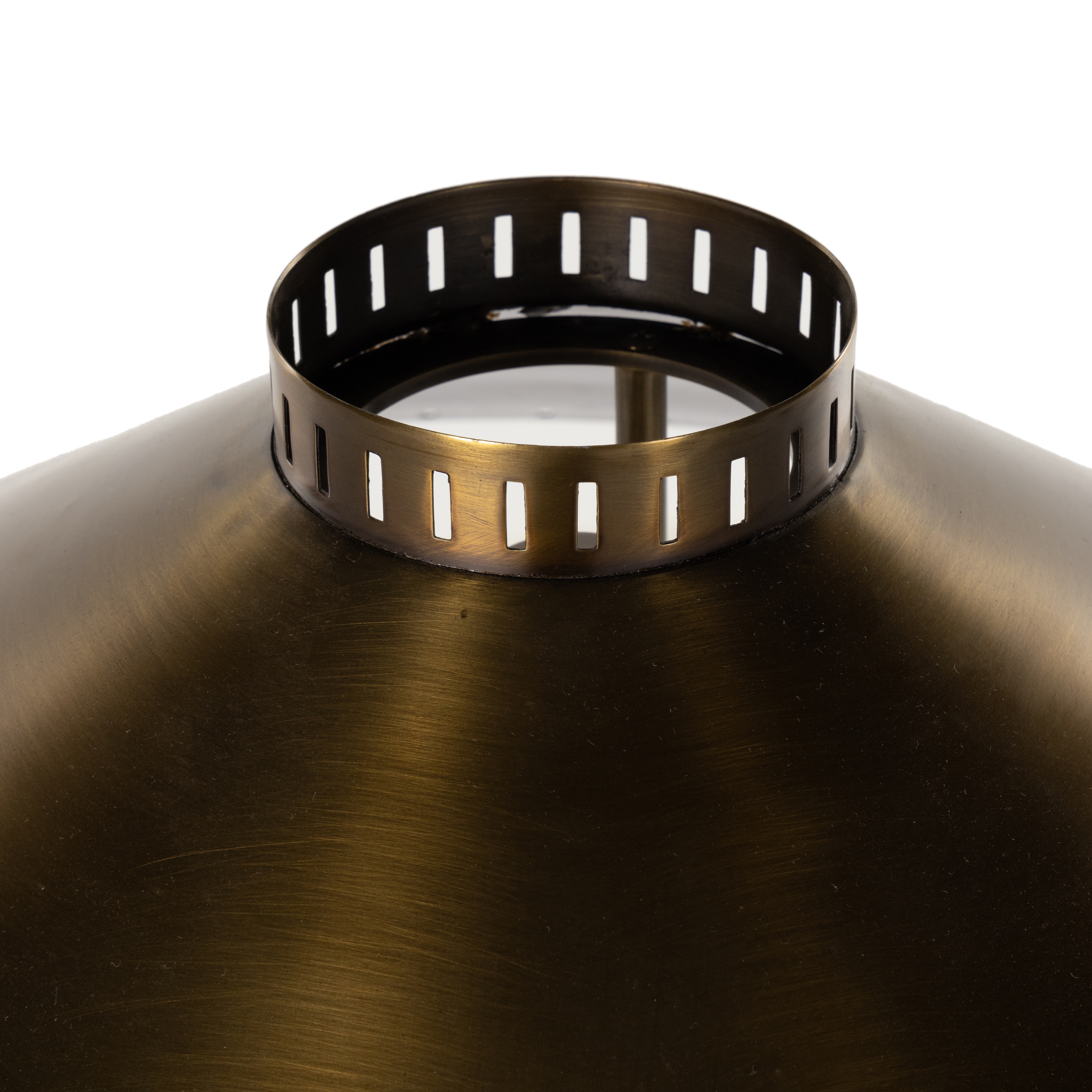 Egon Floor Lamp-Antique Brass Iron - Image 6