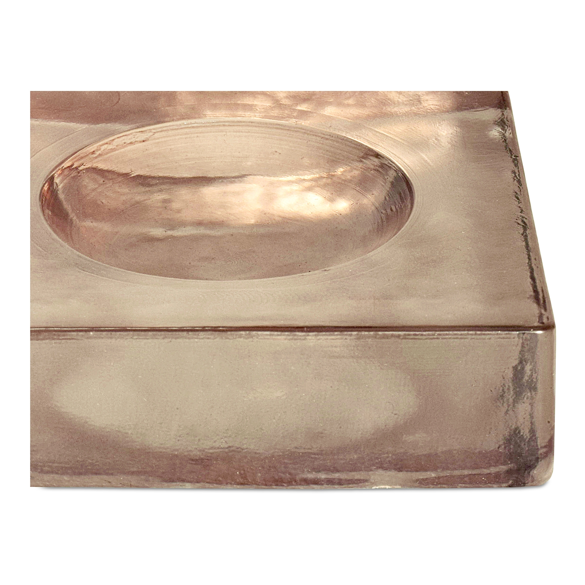 Miro Glass Catchall Soft Amber - Image 3