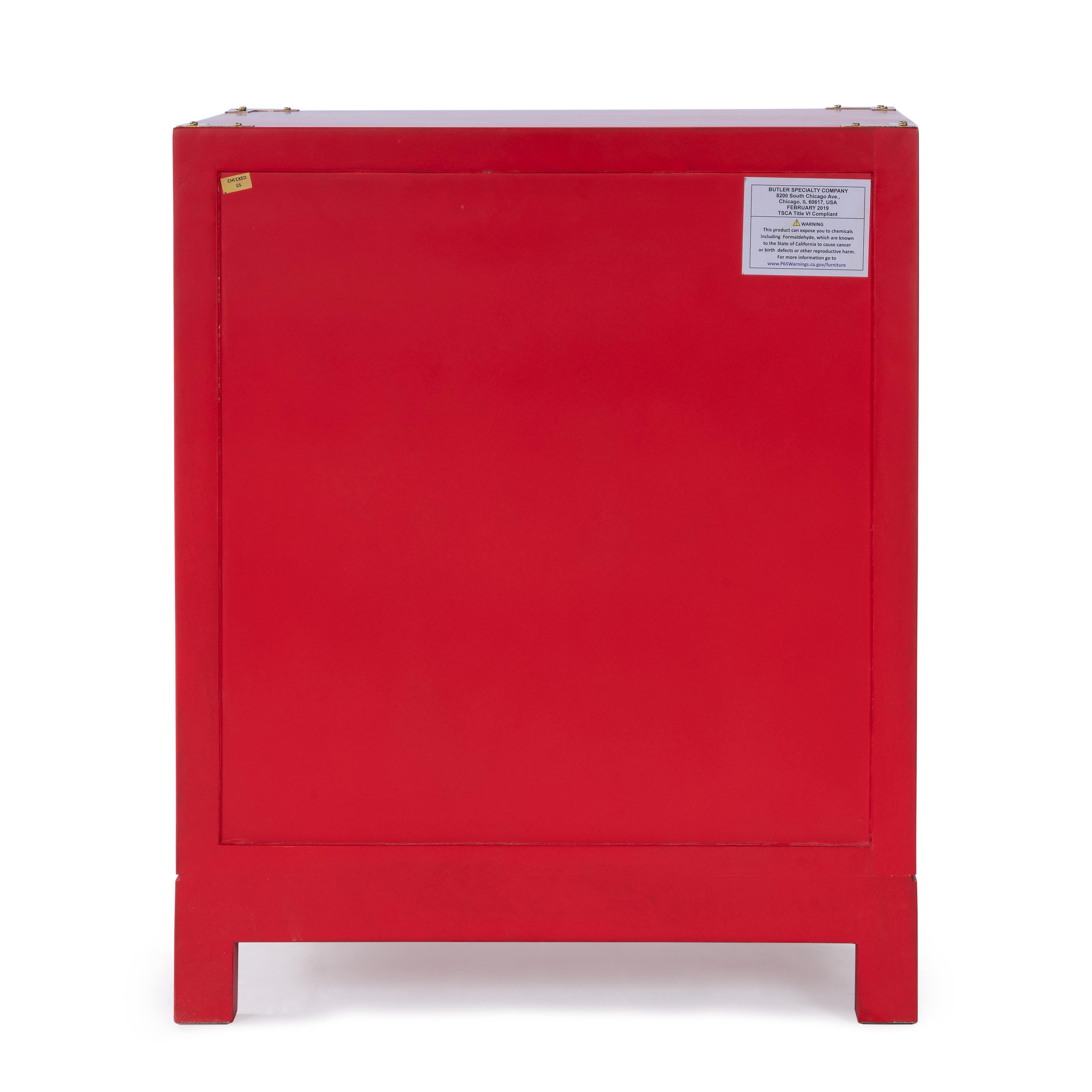 Ardennes Red End Table - Image 1