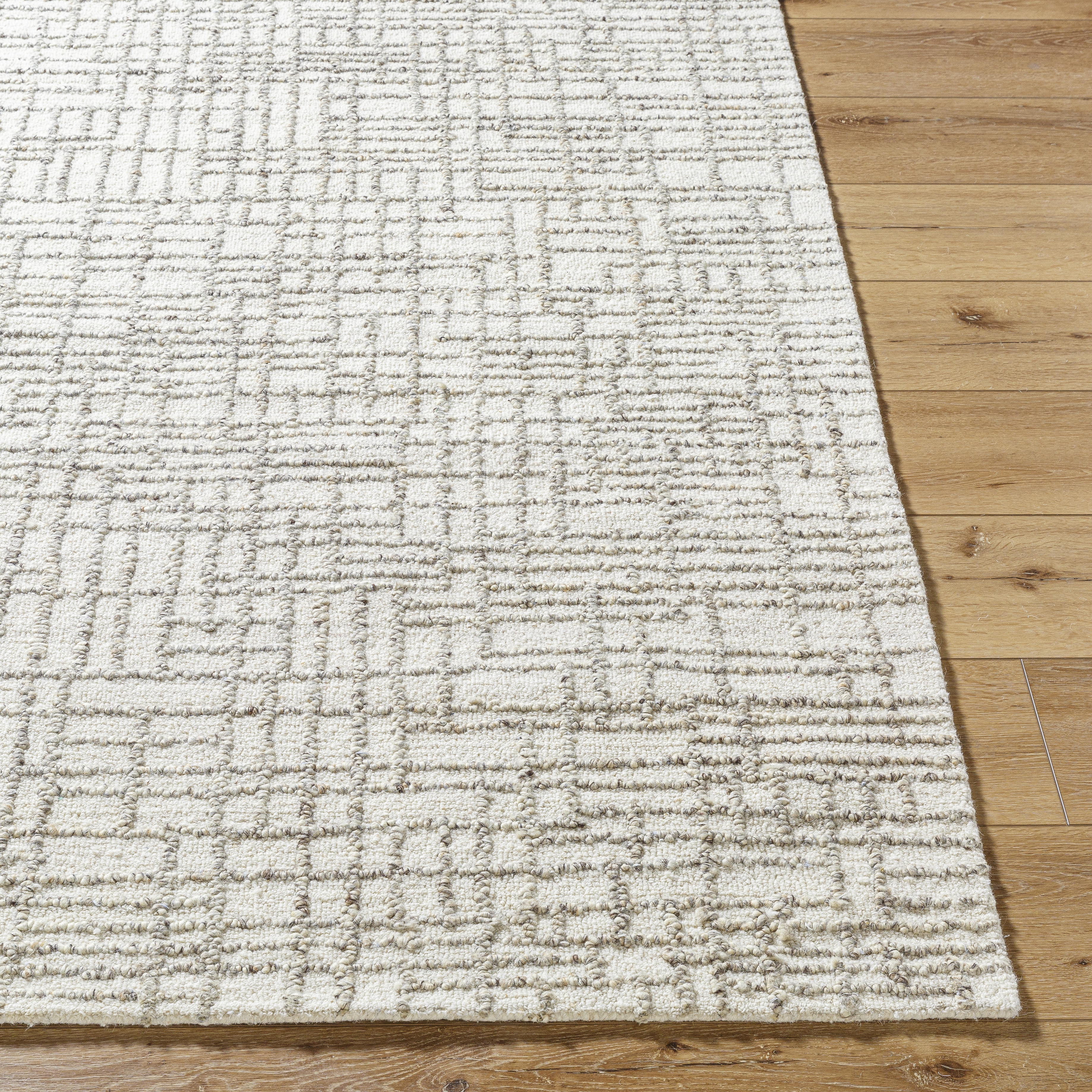 Falcao Beige Indoor 8' x 10' Handmade Rug - Image 2