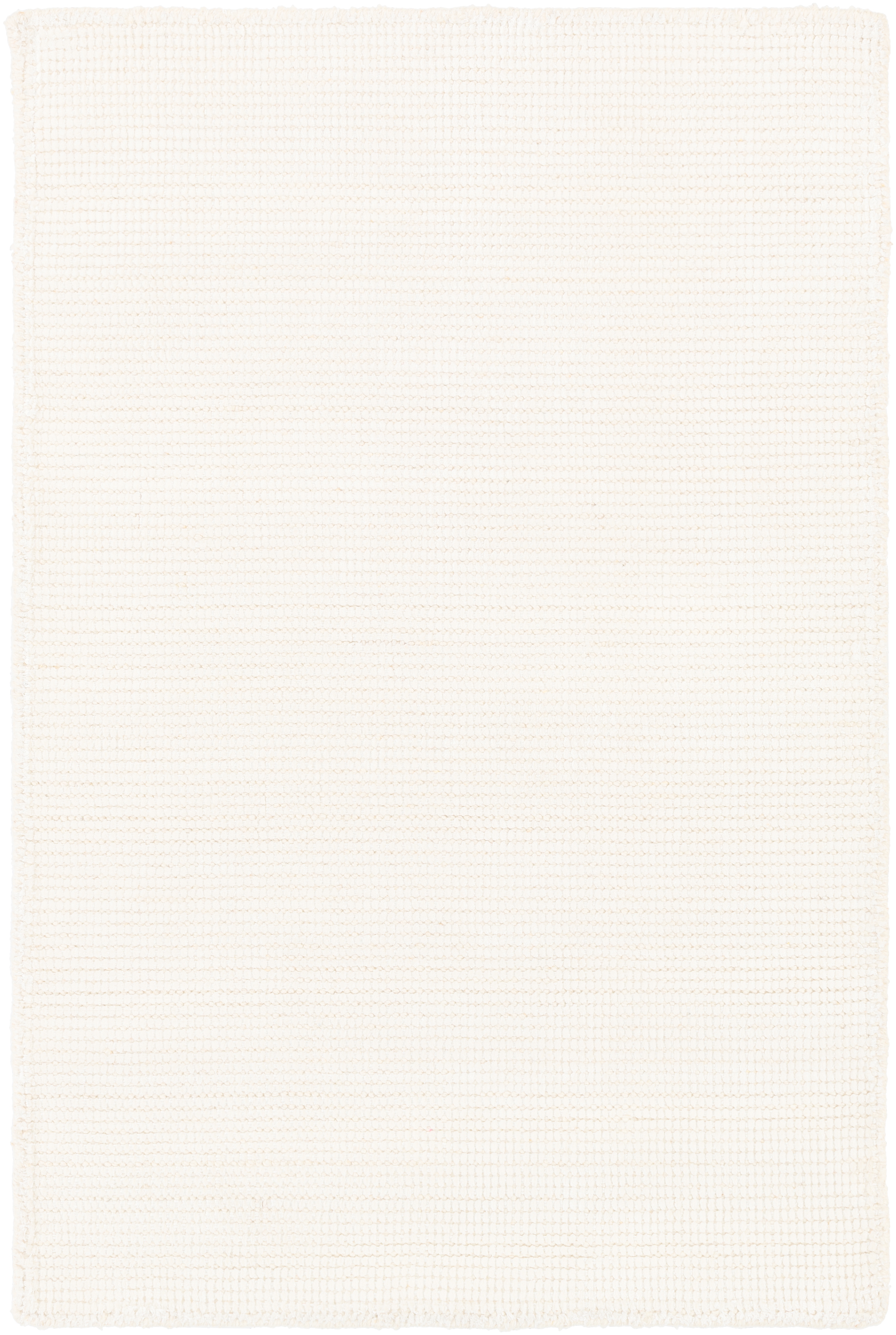 Amalfi White Indoor 2' x 3' Handmade Rug - Image 0