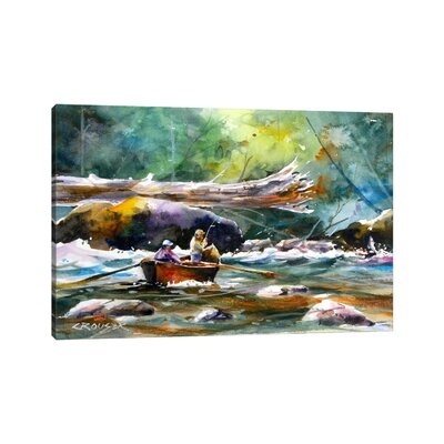 ' In the Boat II ' - Picture Frame Painting Print - Image 0