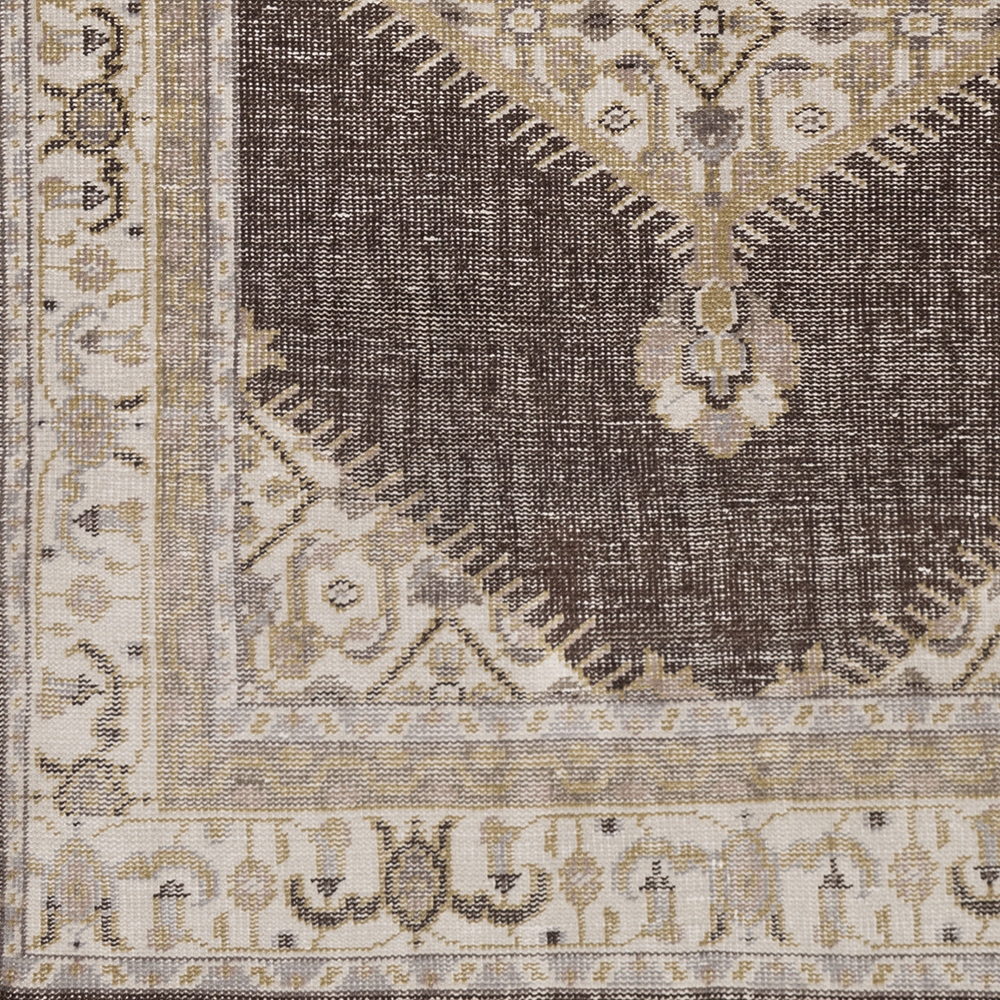 Zahra Brown Indoor 5'6" x 8'6" Handmade Rug - Image 5