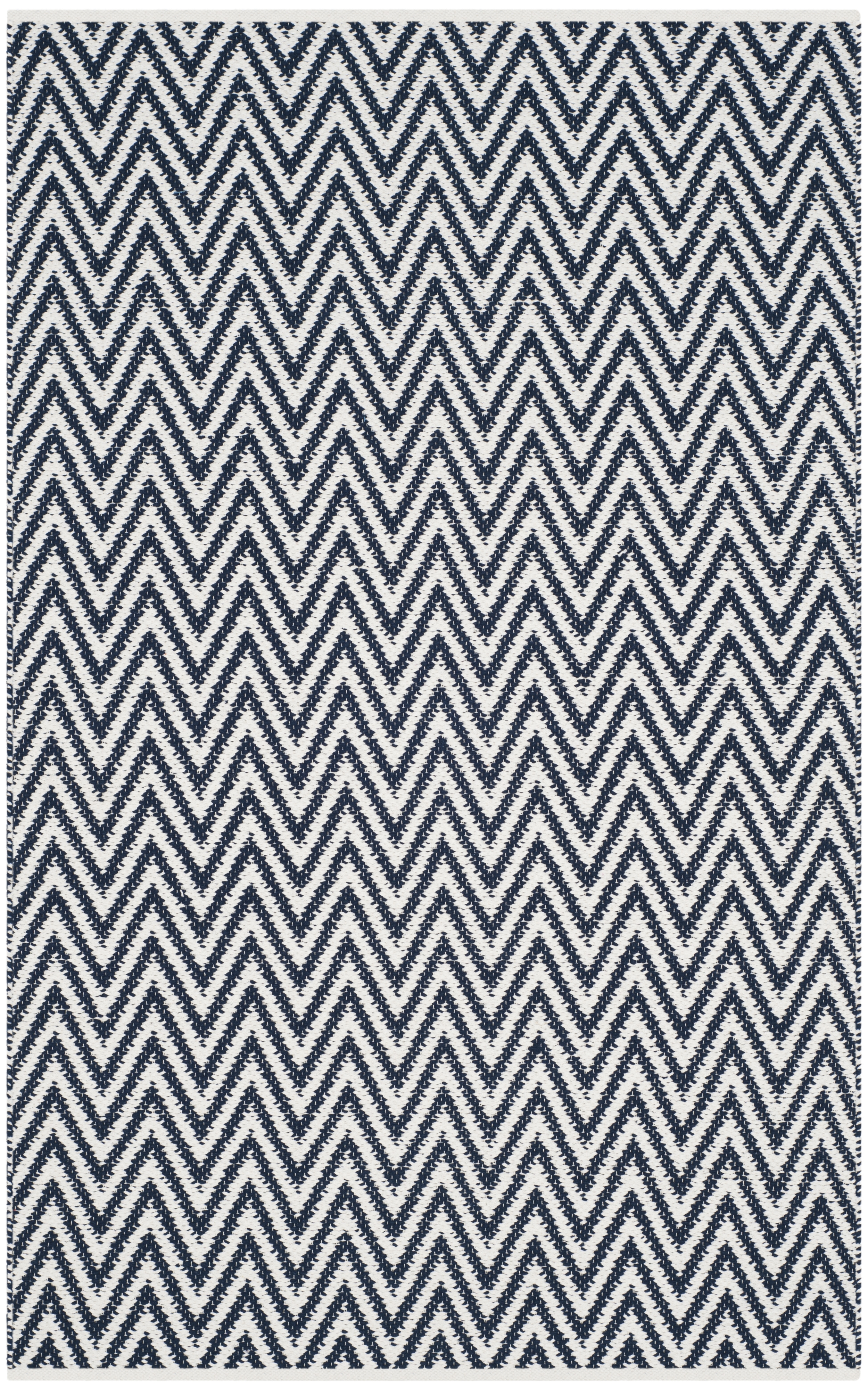 Arlo Home Hand Woven Area Rug, MTK812C, Navy/Ivory,  3' X 5' - Image 0