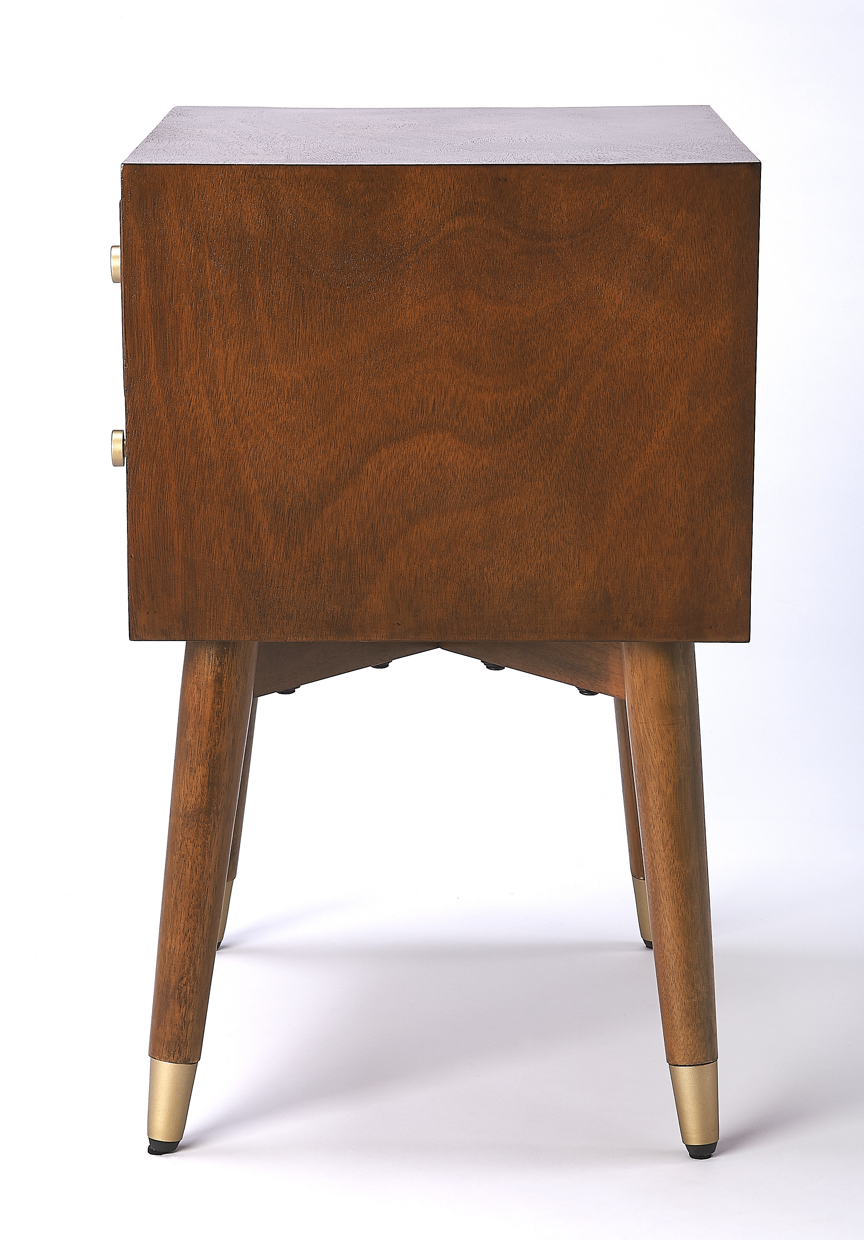 Zelda Olive Ash Nightstand - Image 3