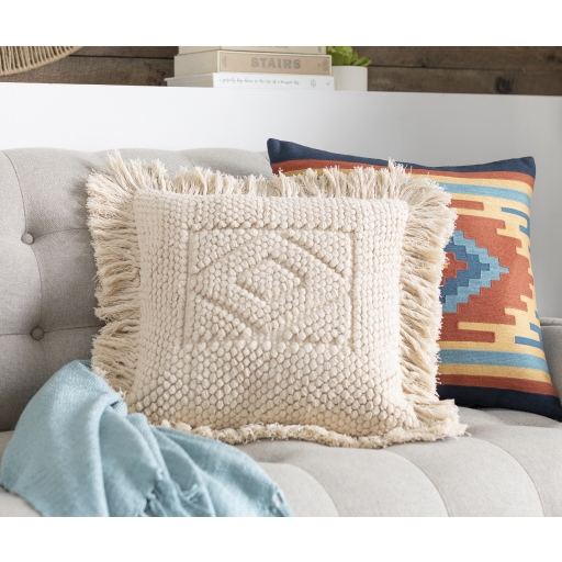 Hanneli Throw Pillow, 20" x 20", with poly insert - Image 2