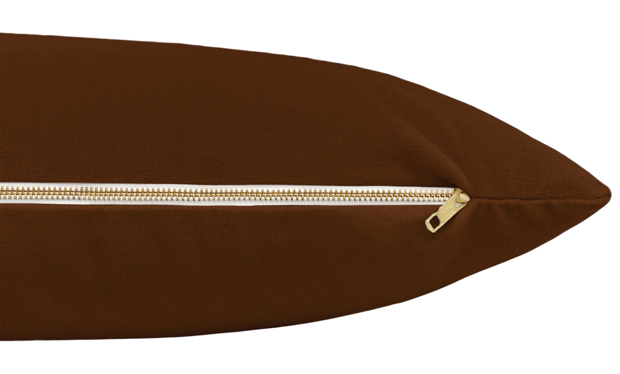 THE XL LUMBAR :: SIGNATURE VELVET // COGNAC - BY THE YARD - Image 1