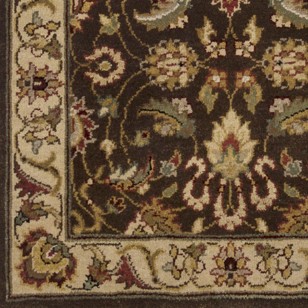 Dinar Brown Indoor 6' x 9' Handmade Rug - Image 1