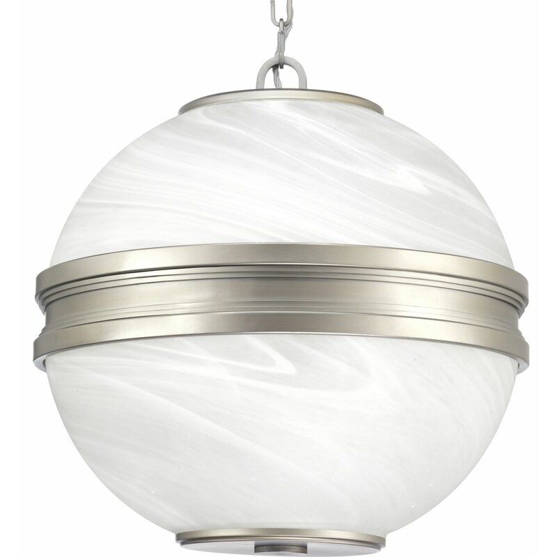 Point Dume™ By Jeffrey Alan Marks For Progress Lighting 3 - Light Single Globe Pendant - Image 0
