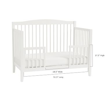 Emerson Toddler Bed Conversion Kit, Simply White, UPS - Image 5