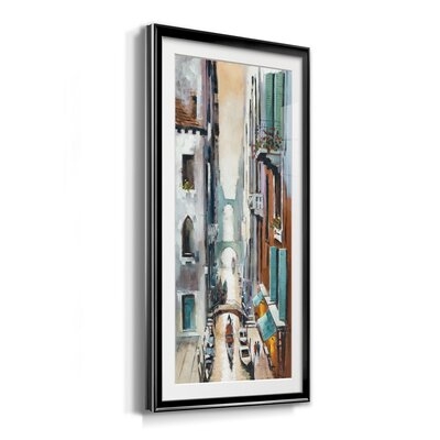 Canal View I- Premium Gallery Wrapped Print - Ready To Hang - Image 0