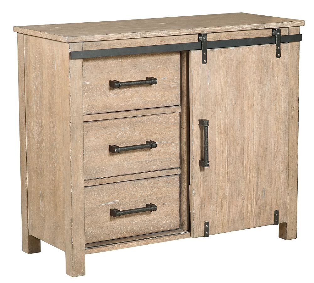 Margam 3-Drawer Dresser, Brown - Image 0