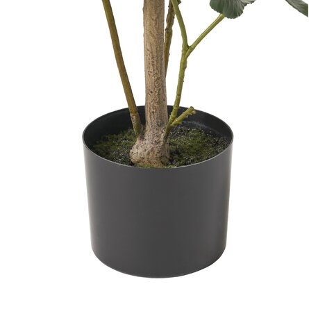 43" Artificial Laurel Tree in Pot - Image 2