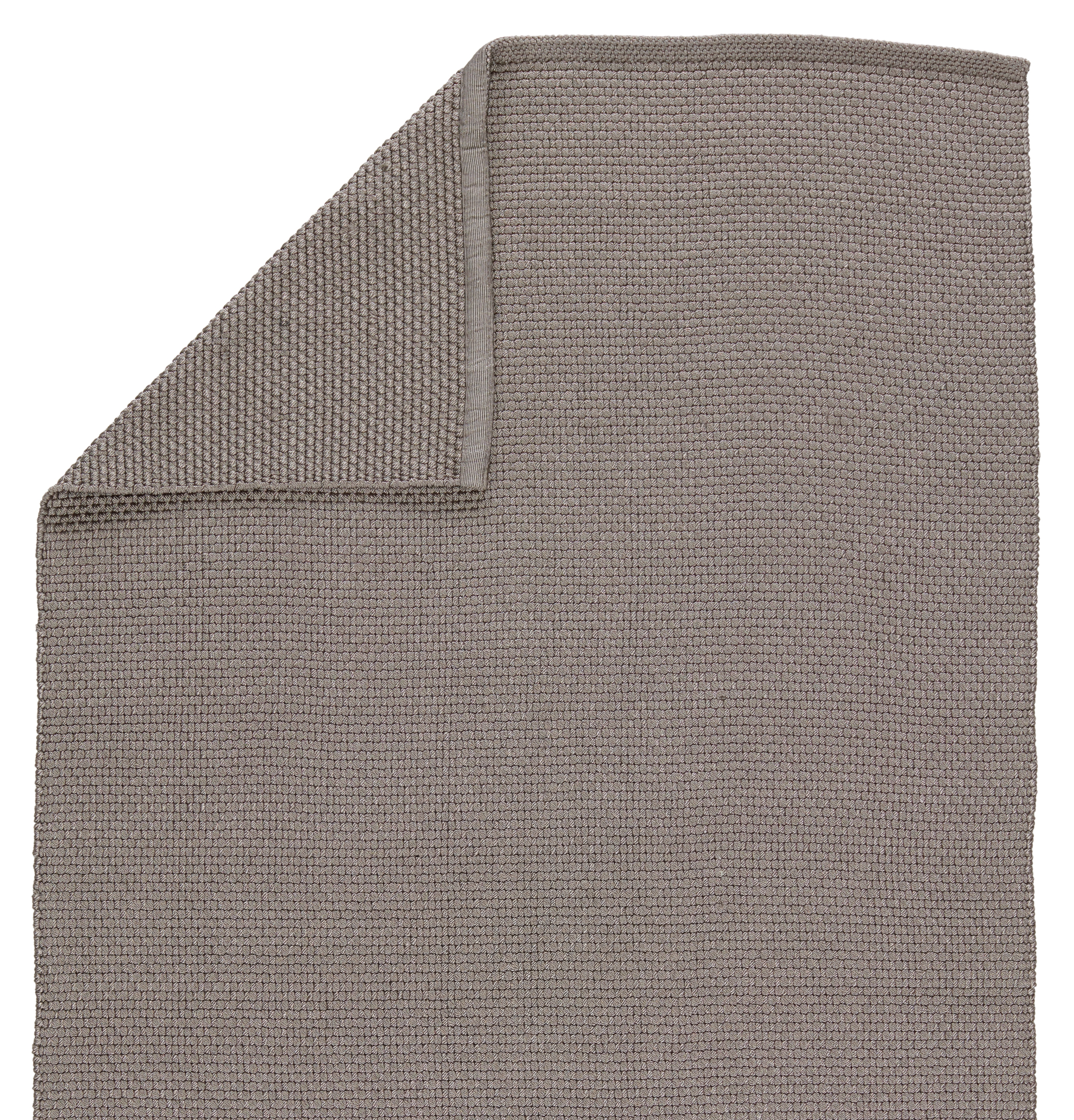 Kawela Indoor/ Outdoor Solid Gray Area Rug (5'X8') - Image 2