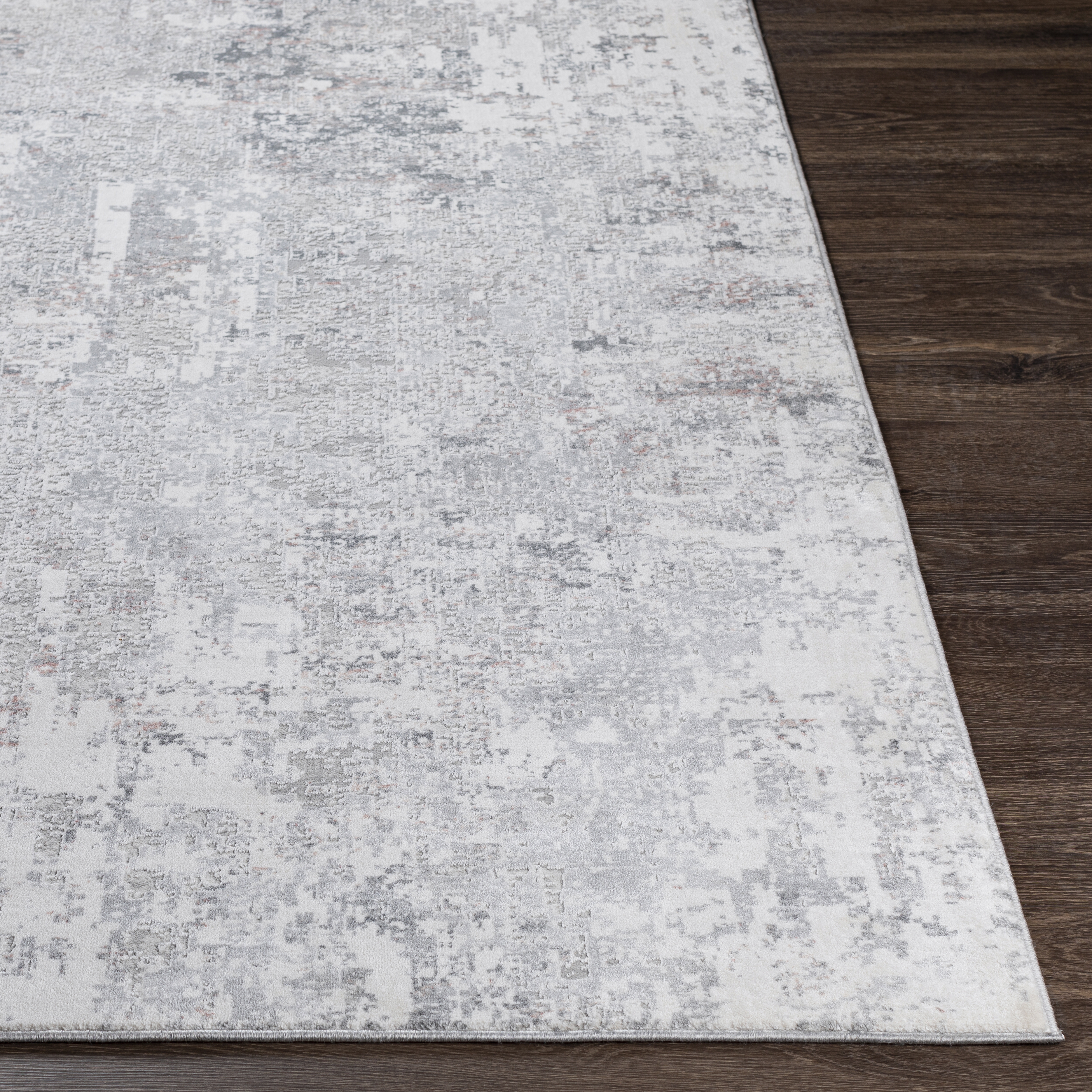 Edinburgh White Indoor 6'7" x 9'6" Machine Woven Rug - Image 2