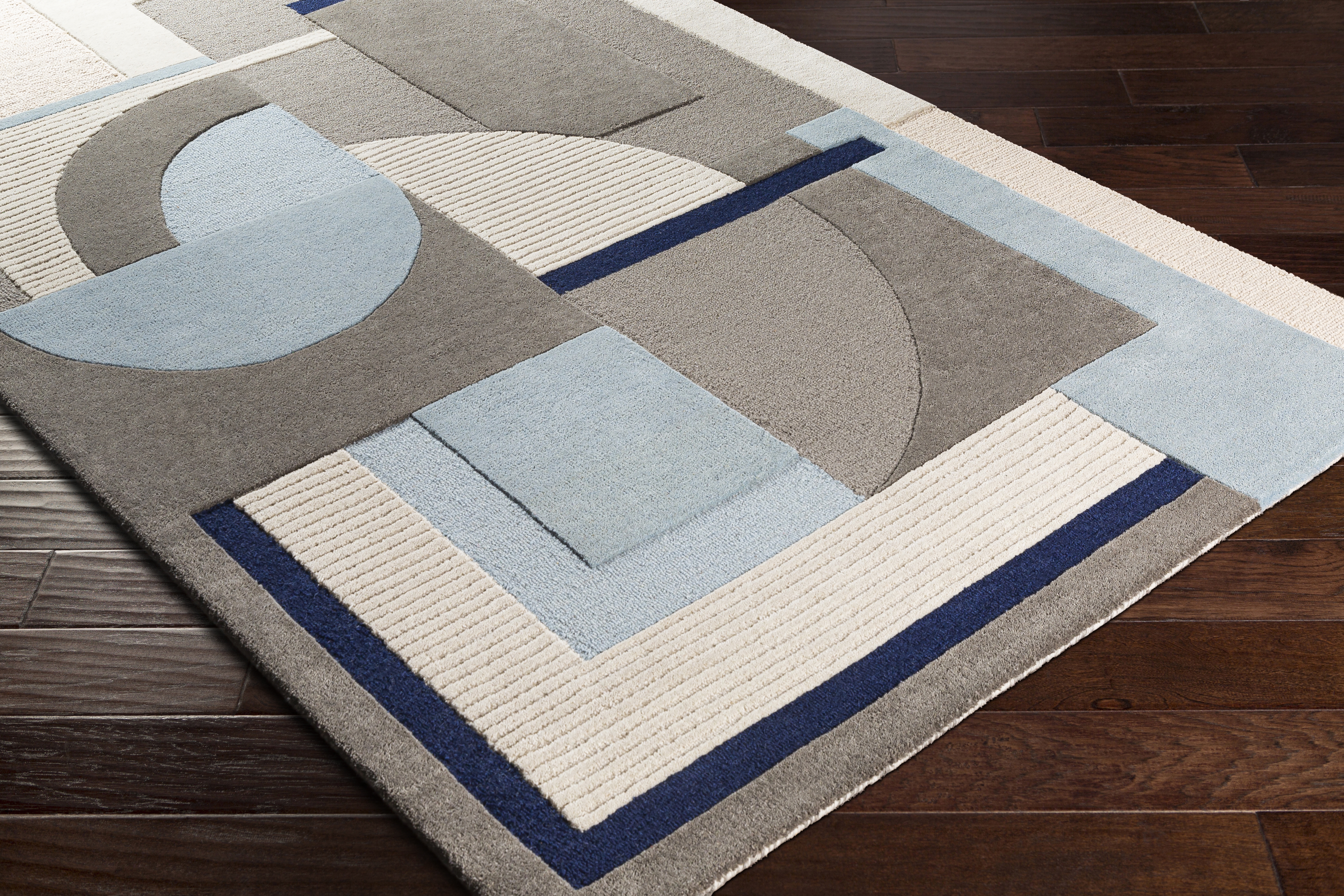 Brooklyn Beige Indoor 2' x 3' Handmade Rug - Image 6