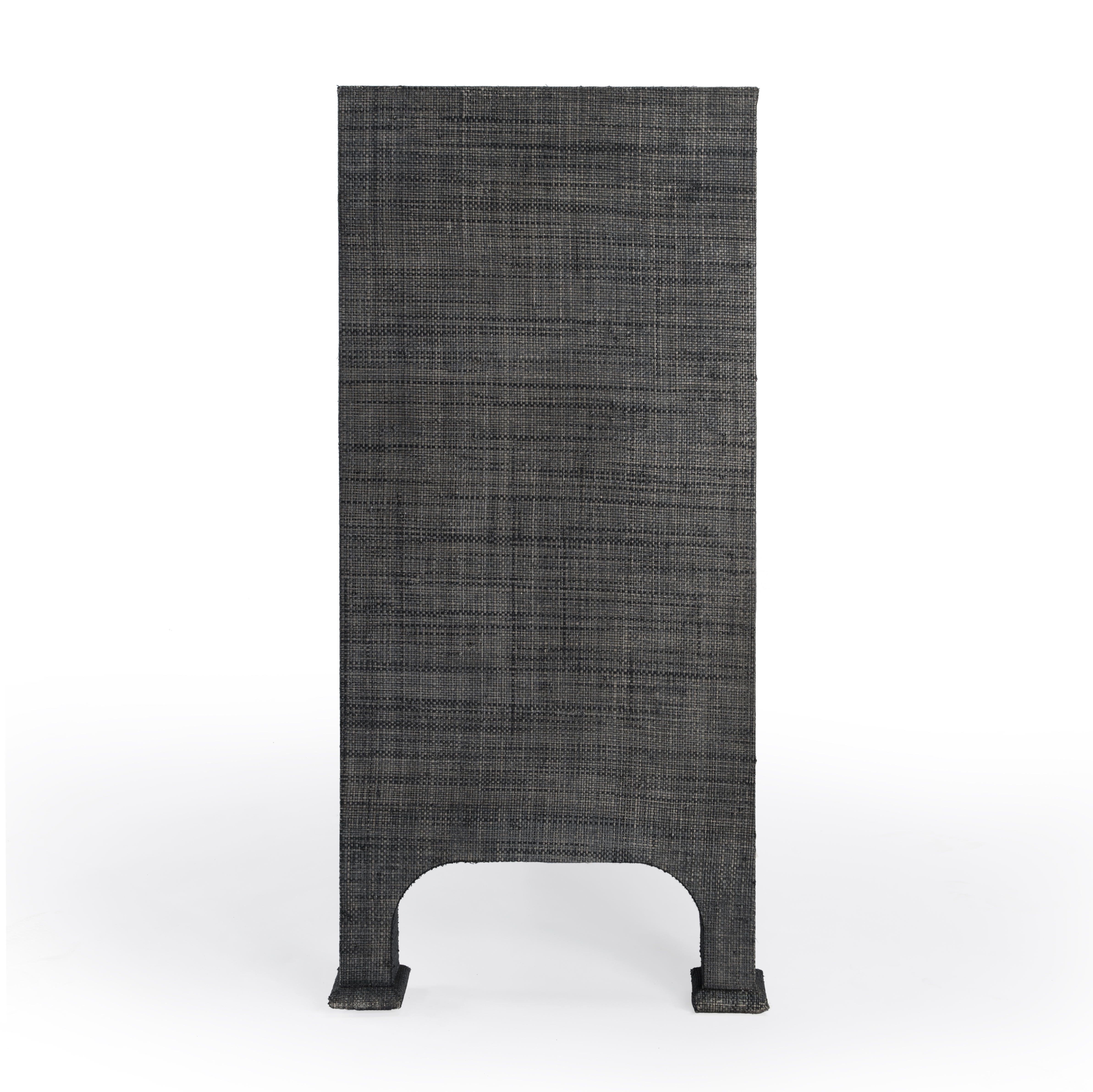 Chatham Charcoal Raffia Sideboard - Image 1