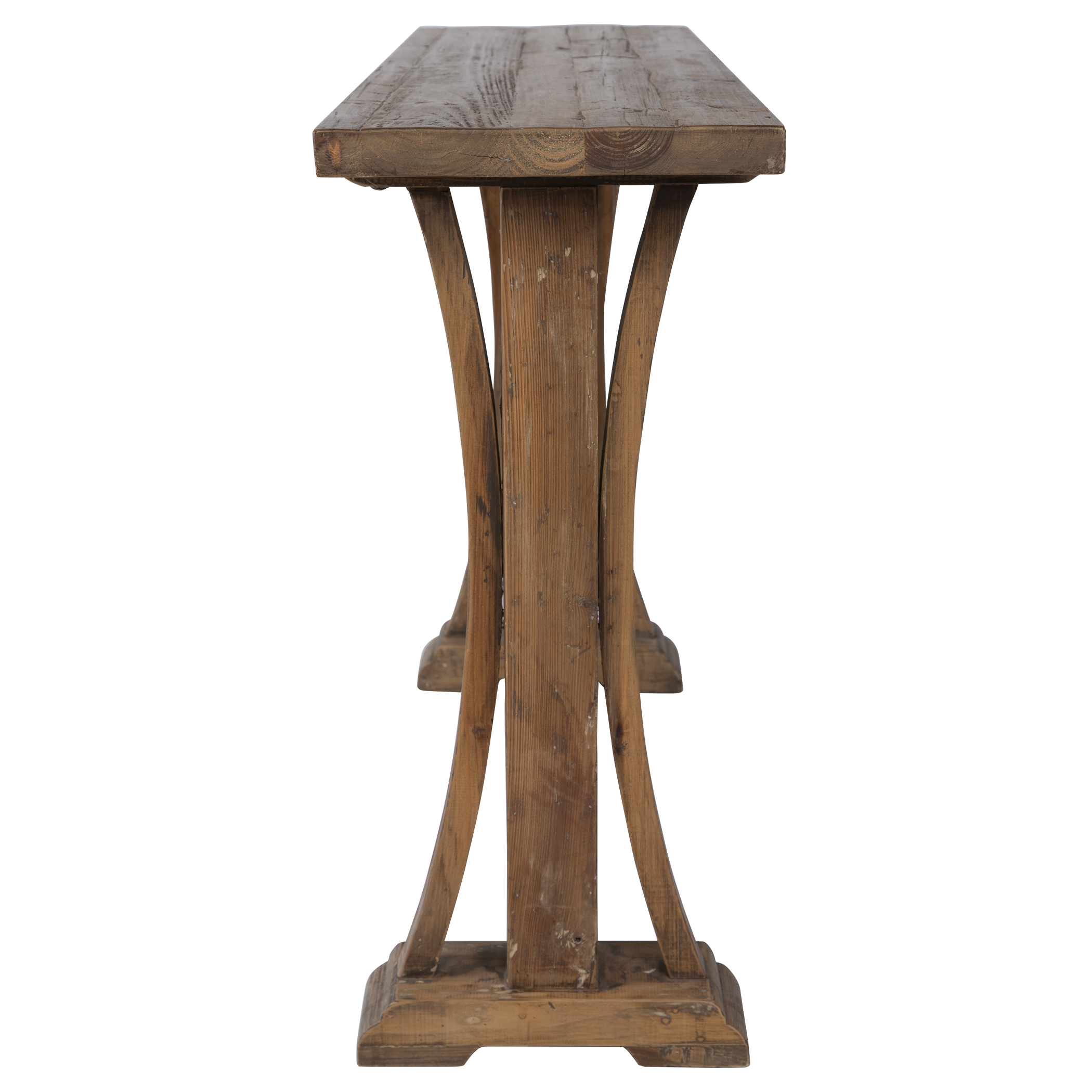 Genessis Reclaimed Wood Console Table - Image 3