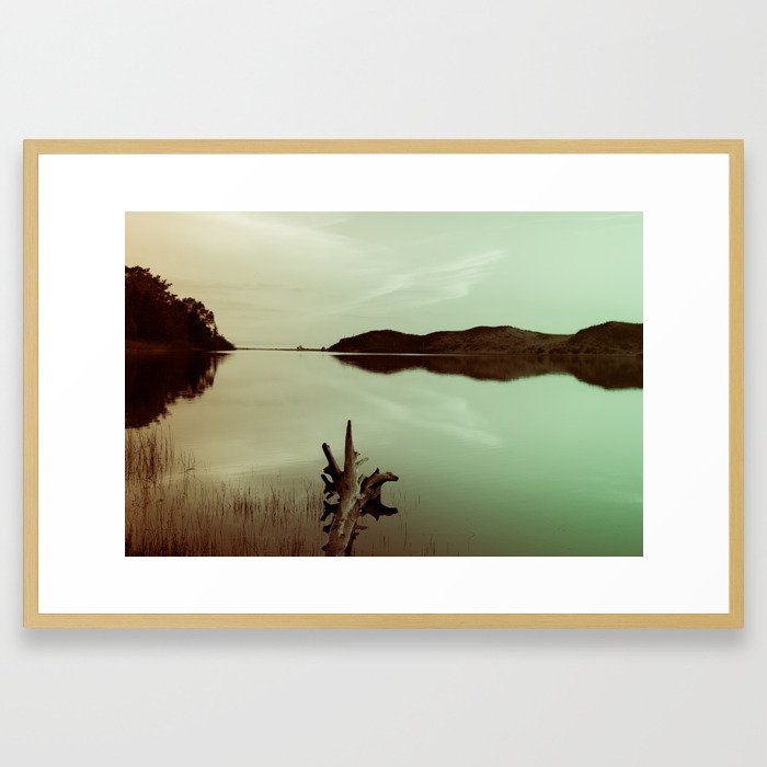 Summer Stillness Framed Art Print by Olivia Joy St.claire - Cozy Home Decor, - Conservation Natural - LARGE (Gallery)-26x38 - Image 0