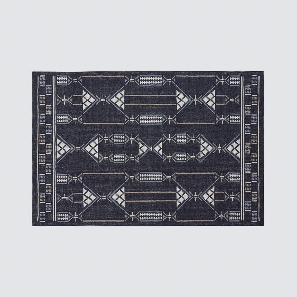 The Citizenry Vismit Handwoven Area Rug | 9' x 12' | Navy - Image 2