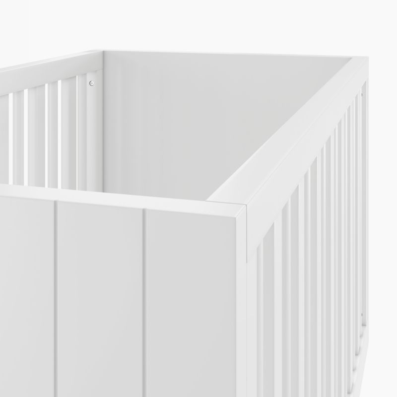 Finn White Wood Toddler Bed Rail - Image 5