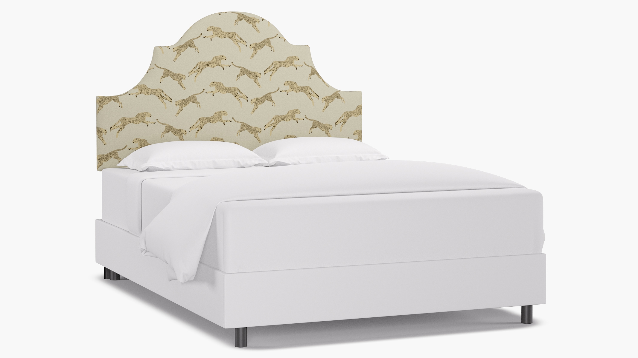 Regency Headboard, Desert Cheetah, Queen - Image 0