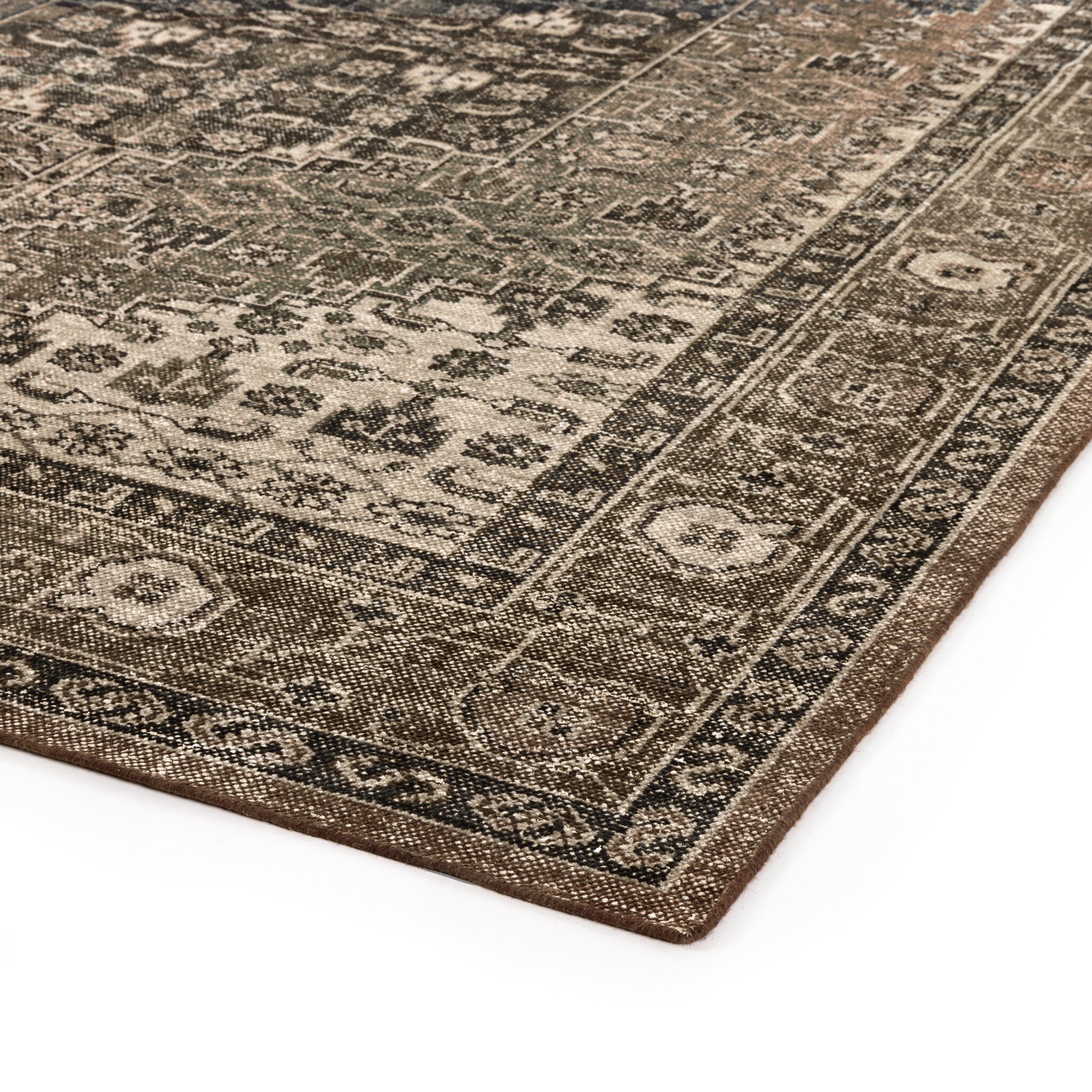 Prato Hand Knotted Rug - Prato Espresso - Image 2