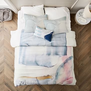 Tencel Pastel Glass Standard Sham, Multi - Image 2