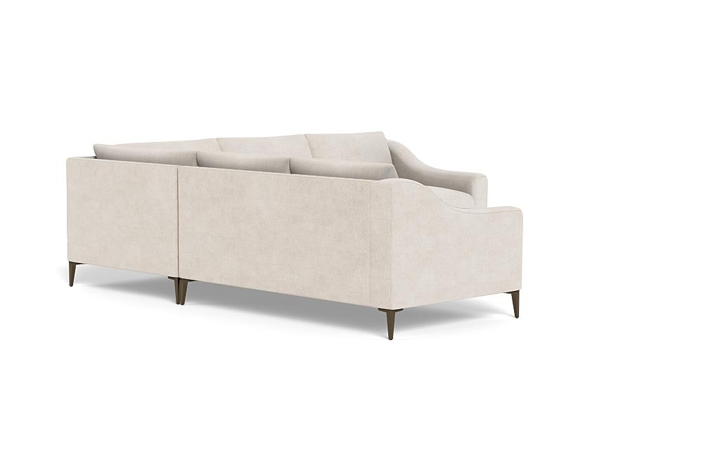 Saylor Slope Arm Corner 4-Seat Sectional Sofa - Image 1