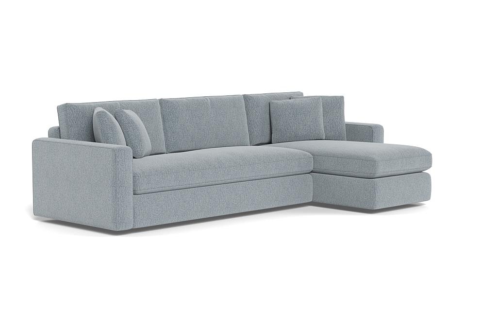 James 3-Seat Right Chaise Sectional with Storage - Image 1